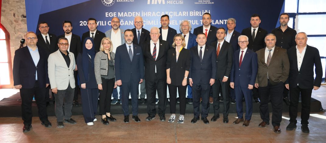 Ege Maden İhracatçıları Birliği’nde yeni dönem start aldı